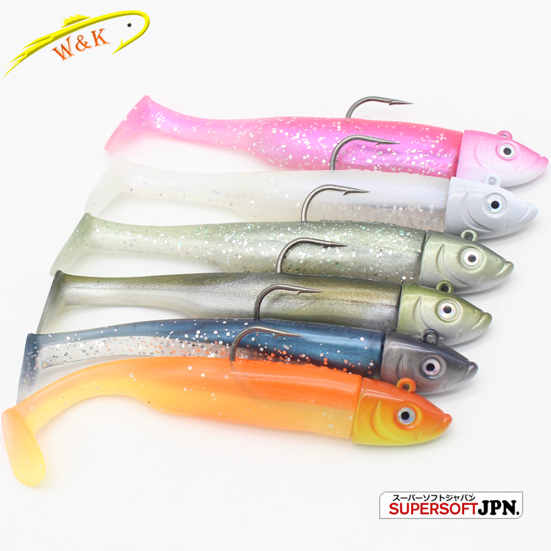 Fishing Lure Soft Plastic - 2 CONJUNTOS de Iscas de Pesca