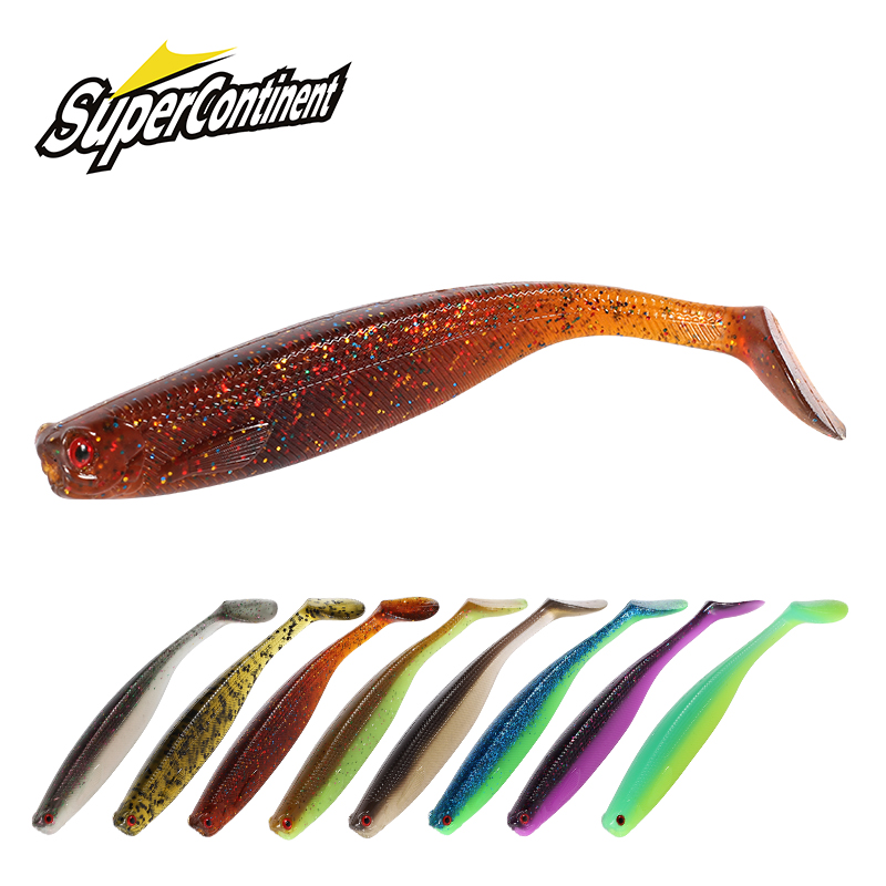 2022 supercontinente shadtteez - Fishing Lure Soft Plastic avaliação e preço