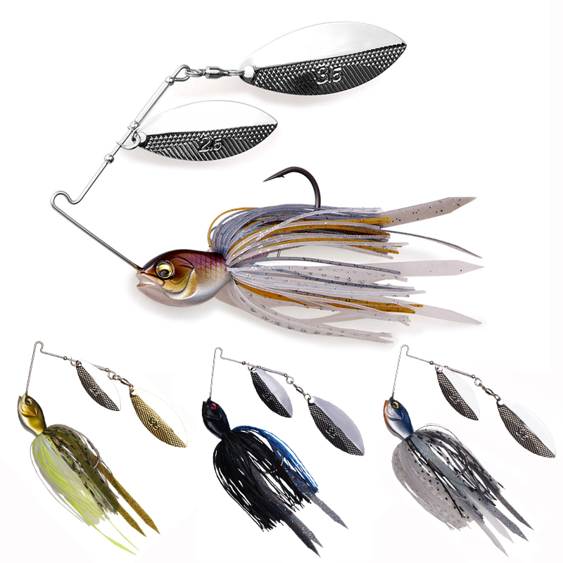 18g isca giratória de pesca fi - Fishing Lure Swimbait avaliação e preço