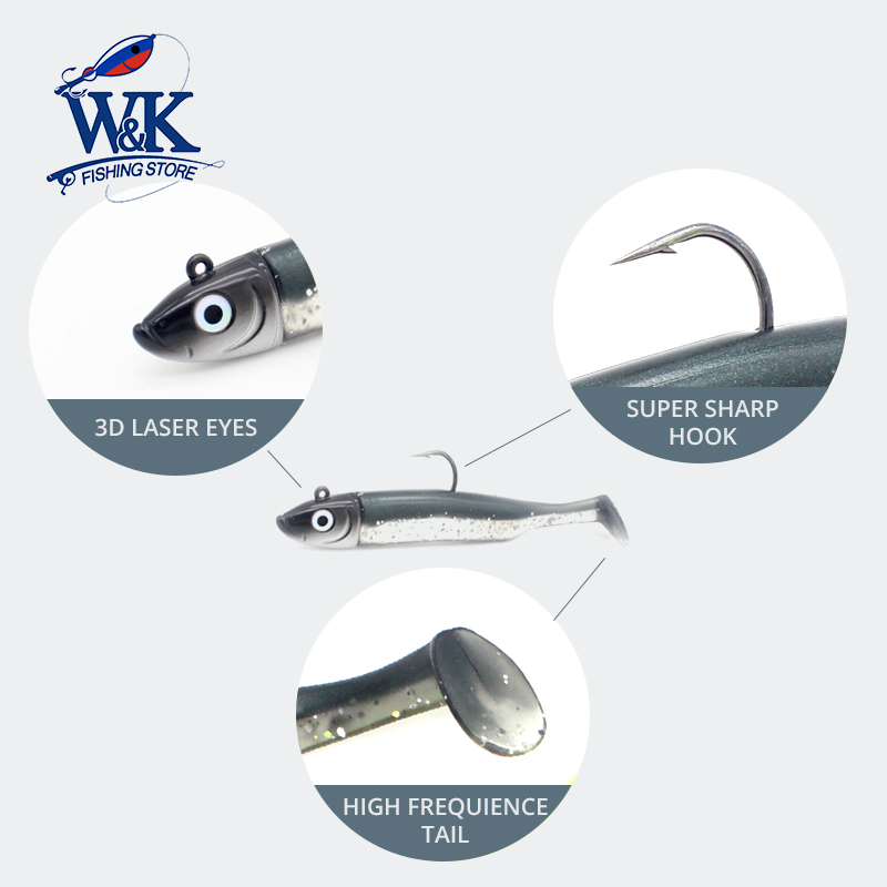 2 CONJUNTOS de Iscas de Pesca  - Fishing Lure Soft Plastic avaliação e preço